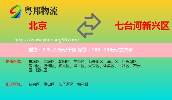 北京到新興區(qū)物流