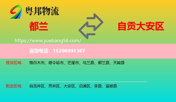 都蘭縣到大安區(qū)物流